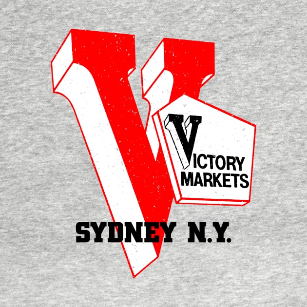 Victory Market Former Sydney NY Grocery Store Logo by MatchbookGraphics